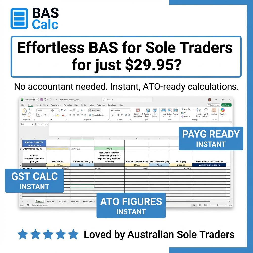 BASCalc - Sole Trader BAS Calculator - Image 4